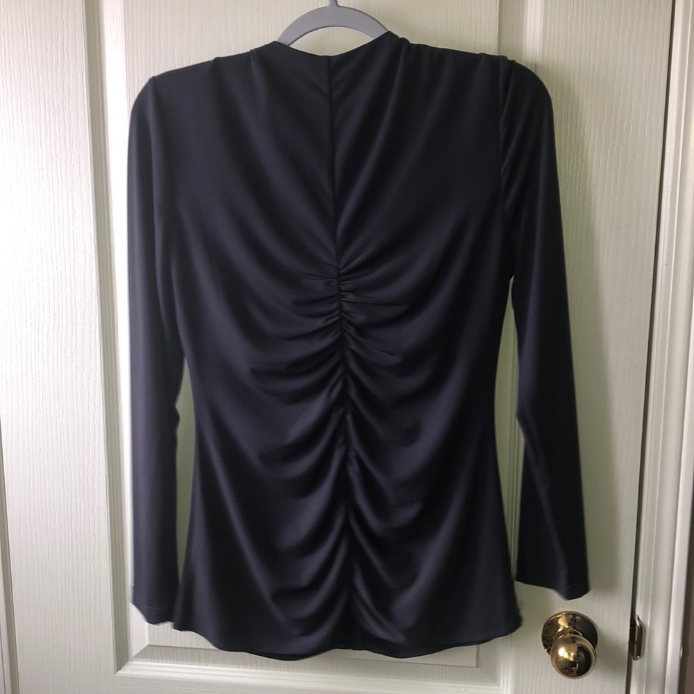 Calvin Klein Zip up jacket/top with ruched front. - Picture 2 of 11